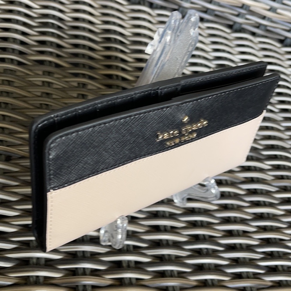 Kate Spade Staci Colorblock Large Slim Bifold Wallet:
saffiano - Picture 16 of 16